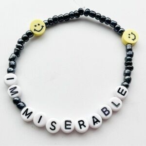 Taylor Swift Eras Tour Friendship Bracelet TTPD I’m Miserable